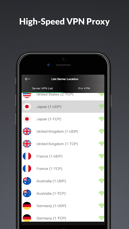 Powerfull  VPN Capture d’écran 4