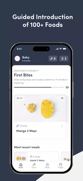 Solid Starts: Baby Food App Capture d'écran 4