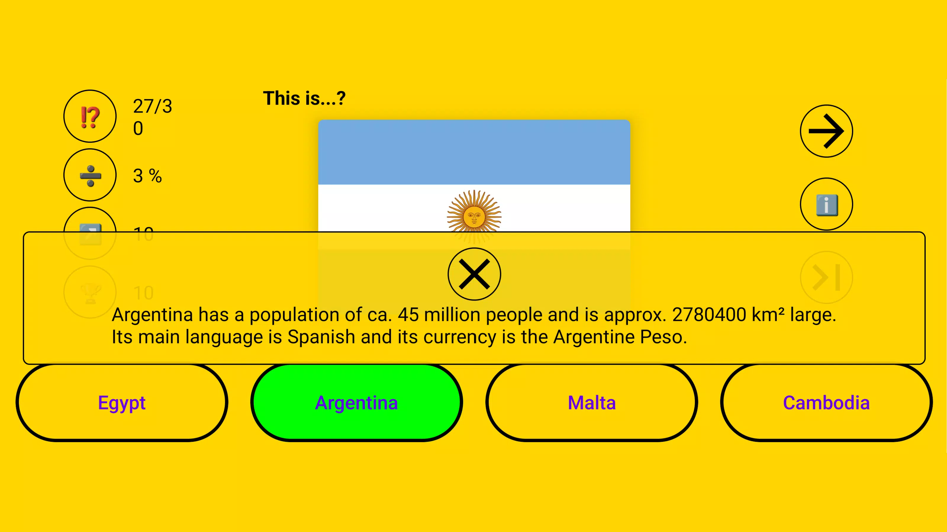 Super Flags! Flag Quiz Capture d’écran 4