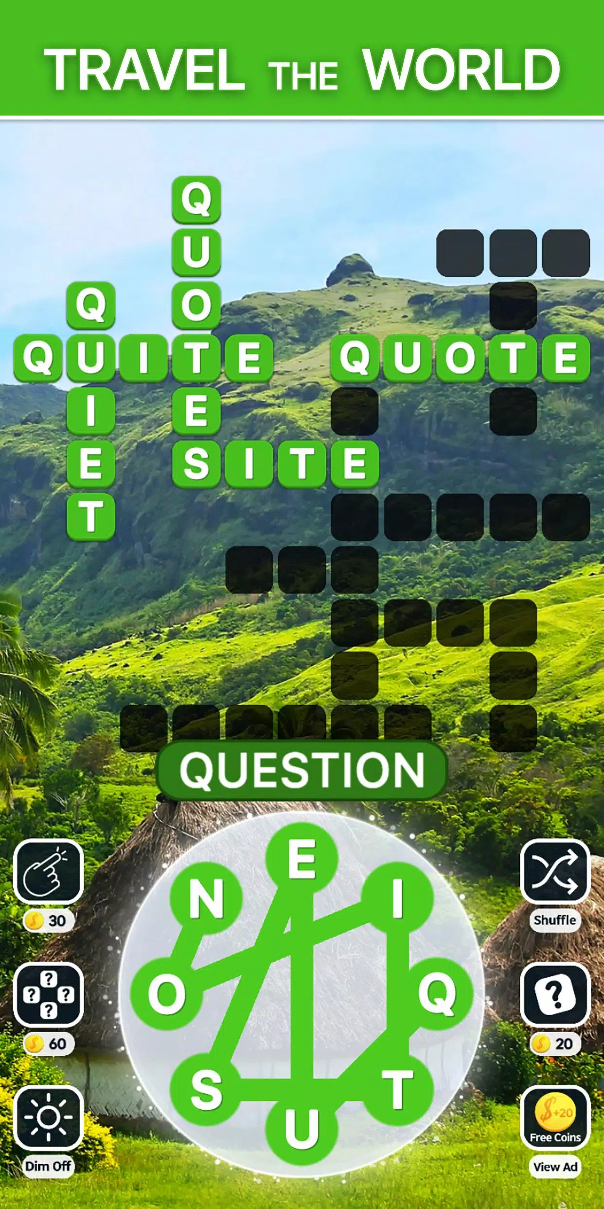 Word Swipe World Tour Connect Screenshot 3
