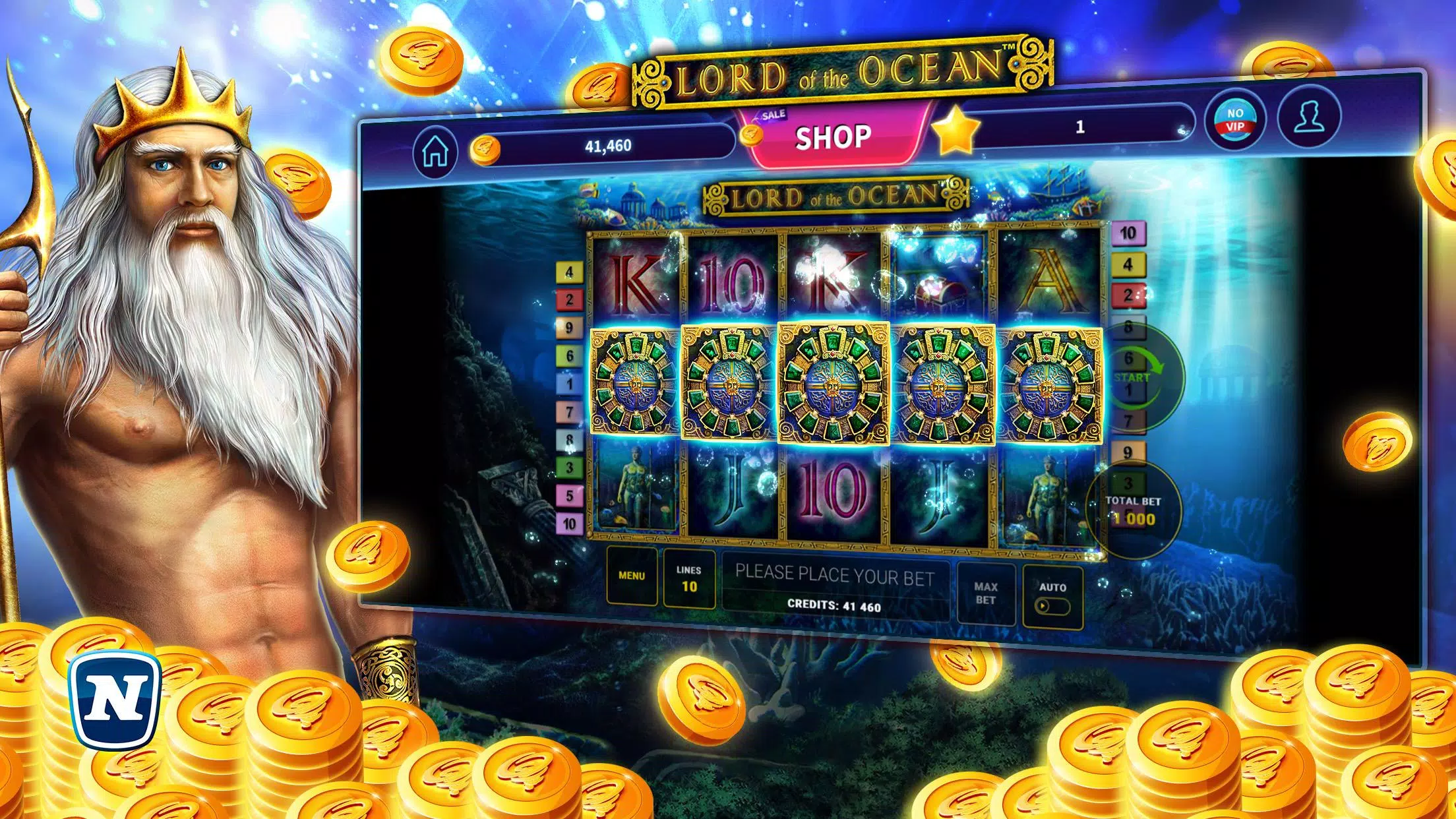 Lord of the Ocean™ Slot ဖန်သားပြင်ဓာတ်ပုံ 3