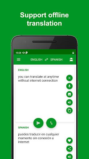 Spanish - English Translator Schermafbeelding 2