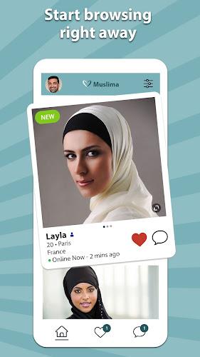 Muslima: Arab &  Muslim Dating ဖန်သားပြင်ဓာတ်ပုံ 3