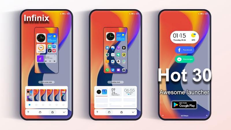 Infinix Hot 30 Launcher:Themes ภาพหน้าจอ 3