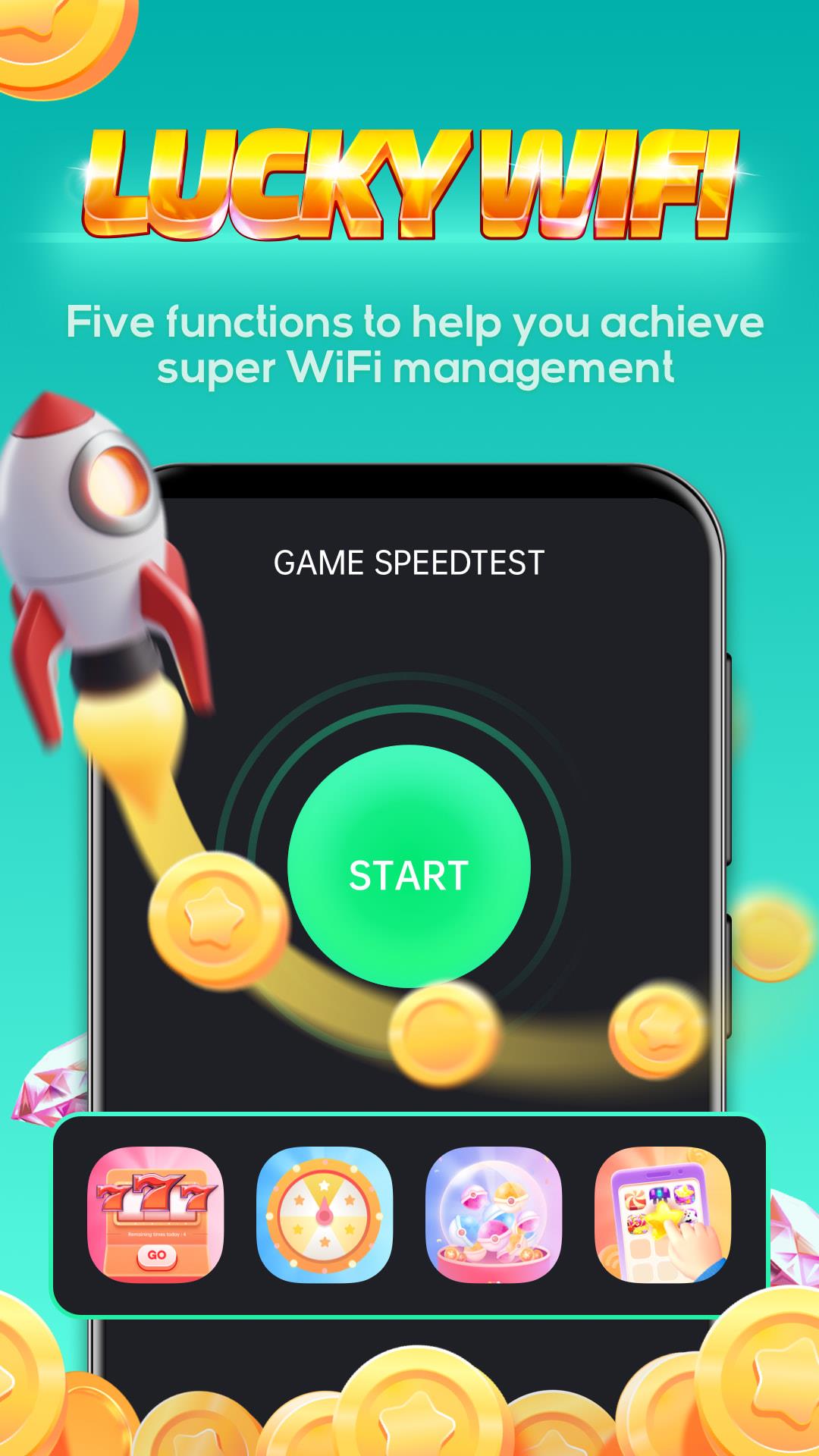 Lucky WiFi Ảnh chụp màn hình 1