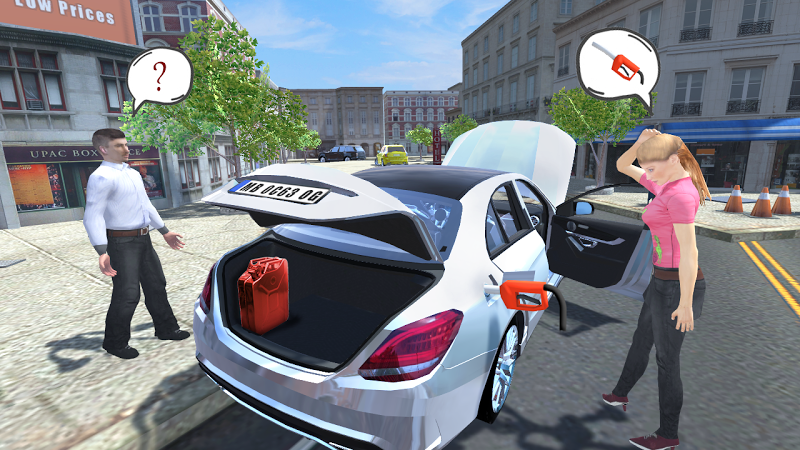 Car Simulator C63 Ảnh chụp màn hình 3