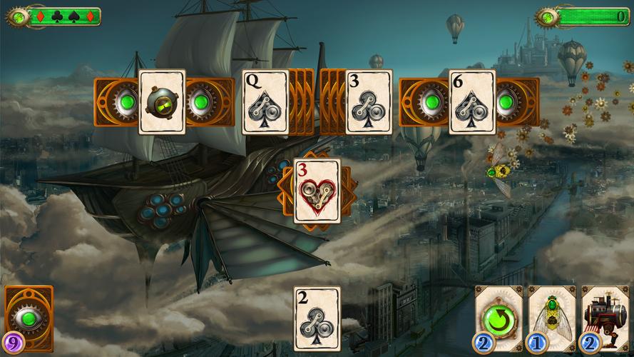 Steampunk Solitaire Ekran Görüntüsü 1