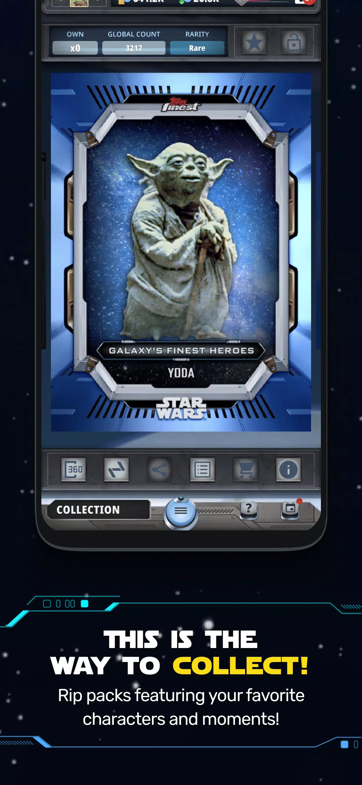 Star Wars Card Trader de Topps Captura de pantalla 2