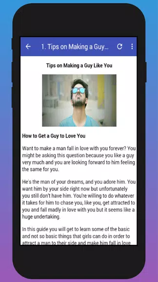 How To Make a Guy Fall in Love With You 스크린샷 2