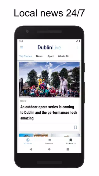 Dublin Live Скриншот 1