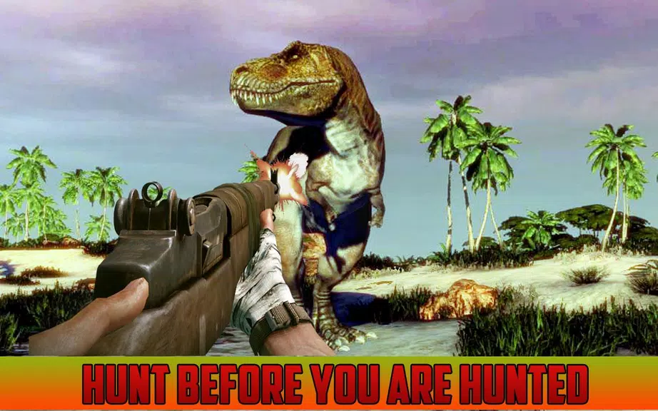 Dinosaurs Hunting 3D Wild Hunt Ekran Görüntüsü 3