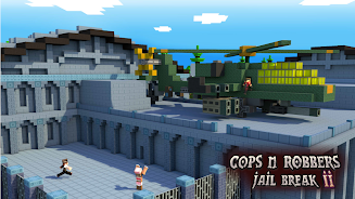 Cops N Robbers: Prison Games 2 ဖန်သားပြင်ဓာတ်ပုံ 2