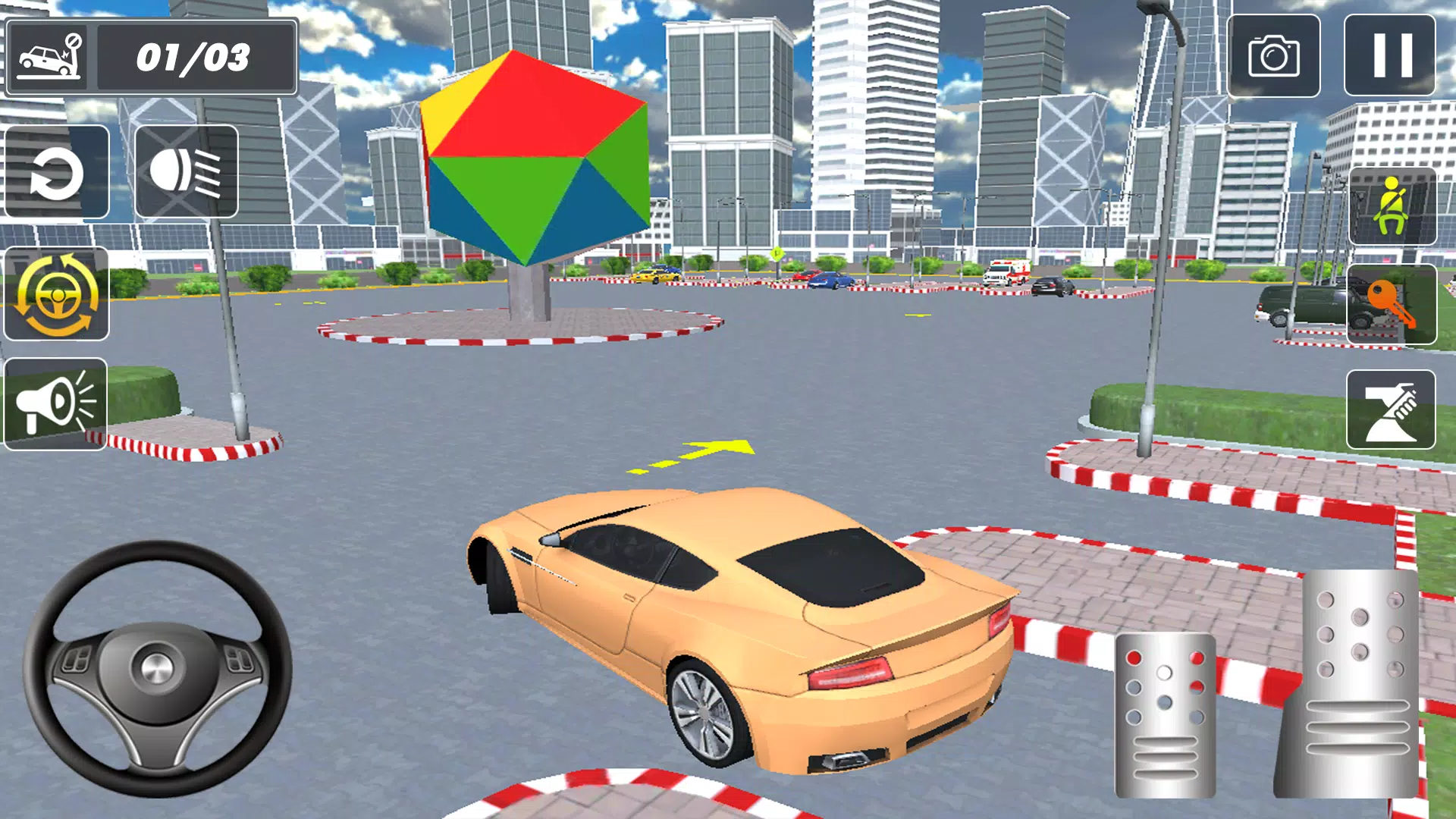 Car Parking 3D Simulation Game Tangkapan skrin 2