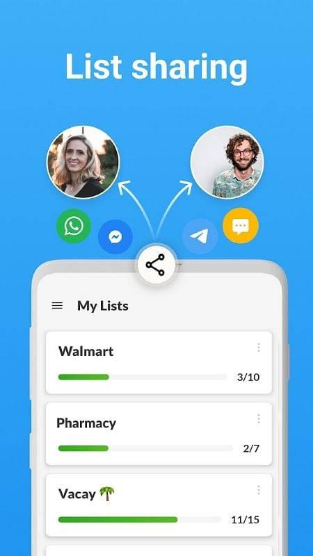 Shopping List - Listonic Ảnh chụp màn hình 1