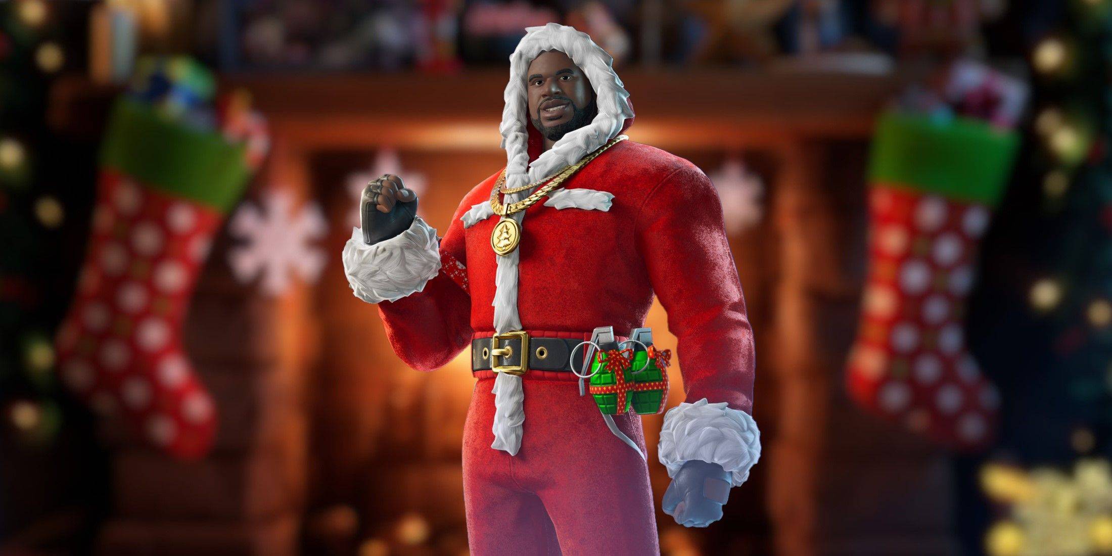 Fortnite: How to Get the Santa Shaq Skin