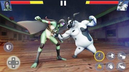 Kung Fu Animal: Fighting Games Screenshot 2