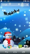 Christmas Magic Live Wallpaper Captura de tela 1