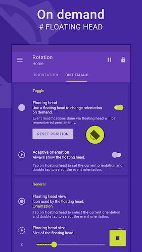 Rotation | Orientation Manager Capture d’écran 3