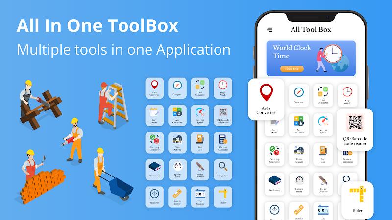 All In One Tools-Smart Toolbox Capture d’écran 1
