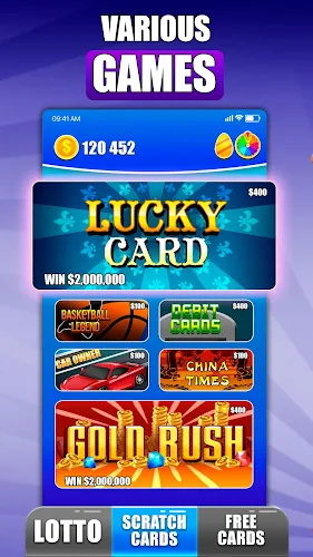 Lottery Scratchers Scratch Off Screenshot 1