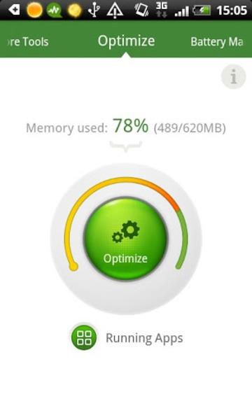 Schermata Android Booster FREE 3