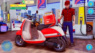 Food Delivery Boy Bike Game 3D Ekran Görüntüsü 3