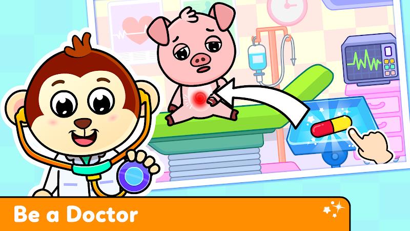 Timpy Doctor Games for Kids Скриншот 1