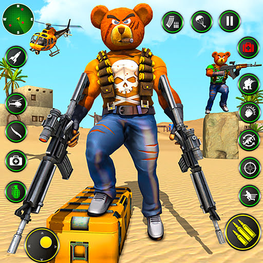 Teddy Bear Gun Shooting Game