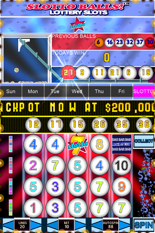 Slotto Balls™ Lottery Fruit Machine Screenshot 2