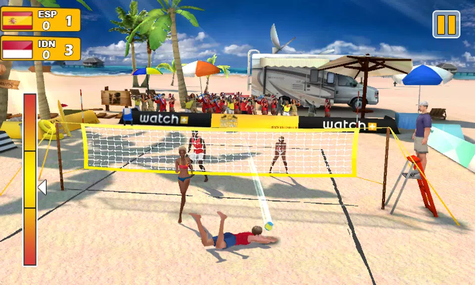 Beach Volleyball 3D स्क्रीनशॉट 4