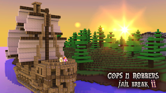 Cops N Robbers: Prison Games 2 Captura de tela 4