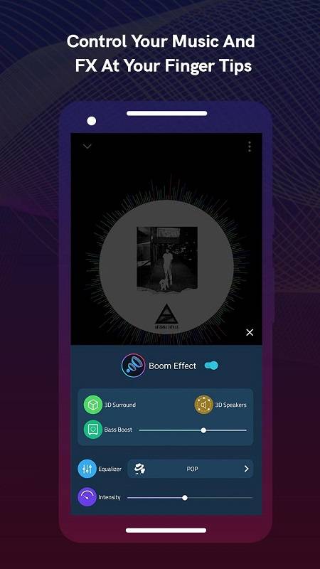 Boom: Music Player ဖန်သားပြင်ဓာတ်ပုံ 3