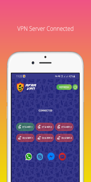 Afra VPN - Fast and Safe Screenshot 2