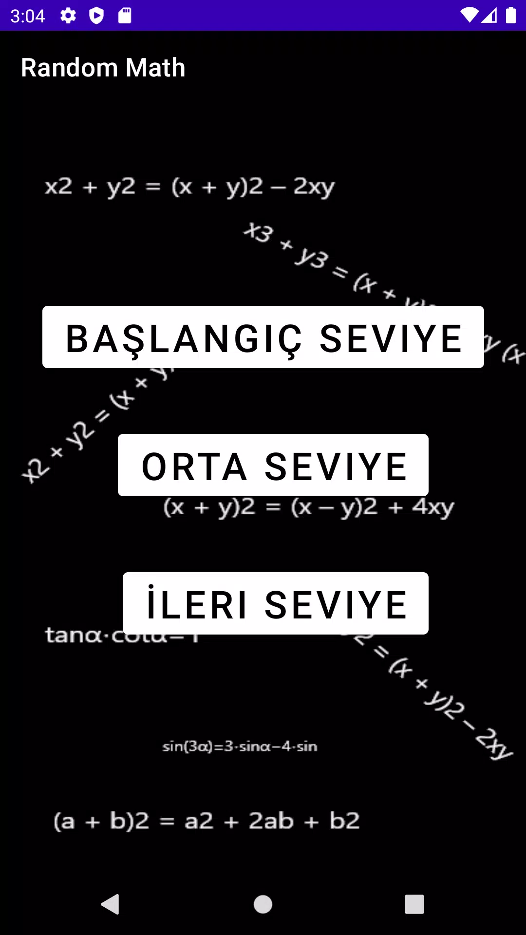 Schermata Random Math 2