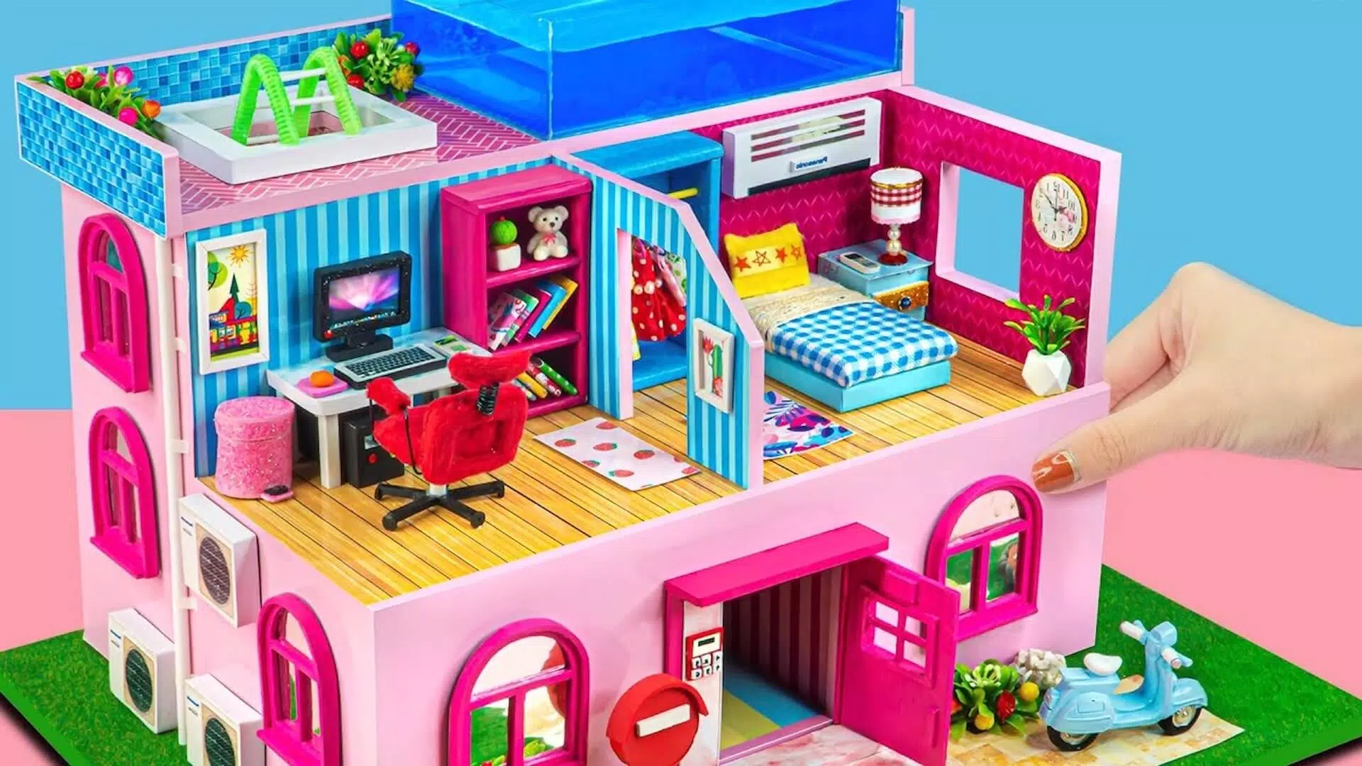 Girl Doll House Design Games Captura de tela 3