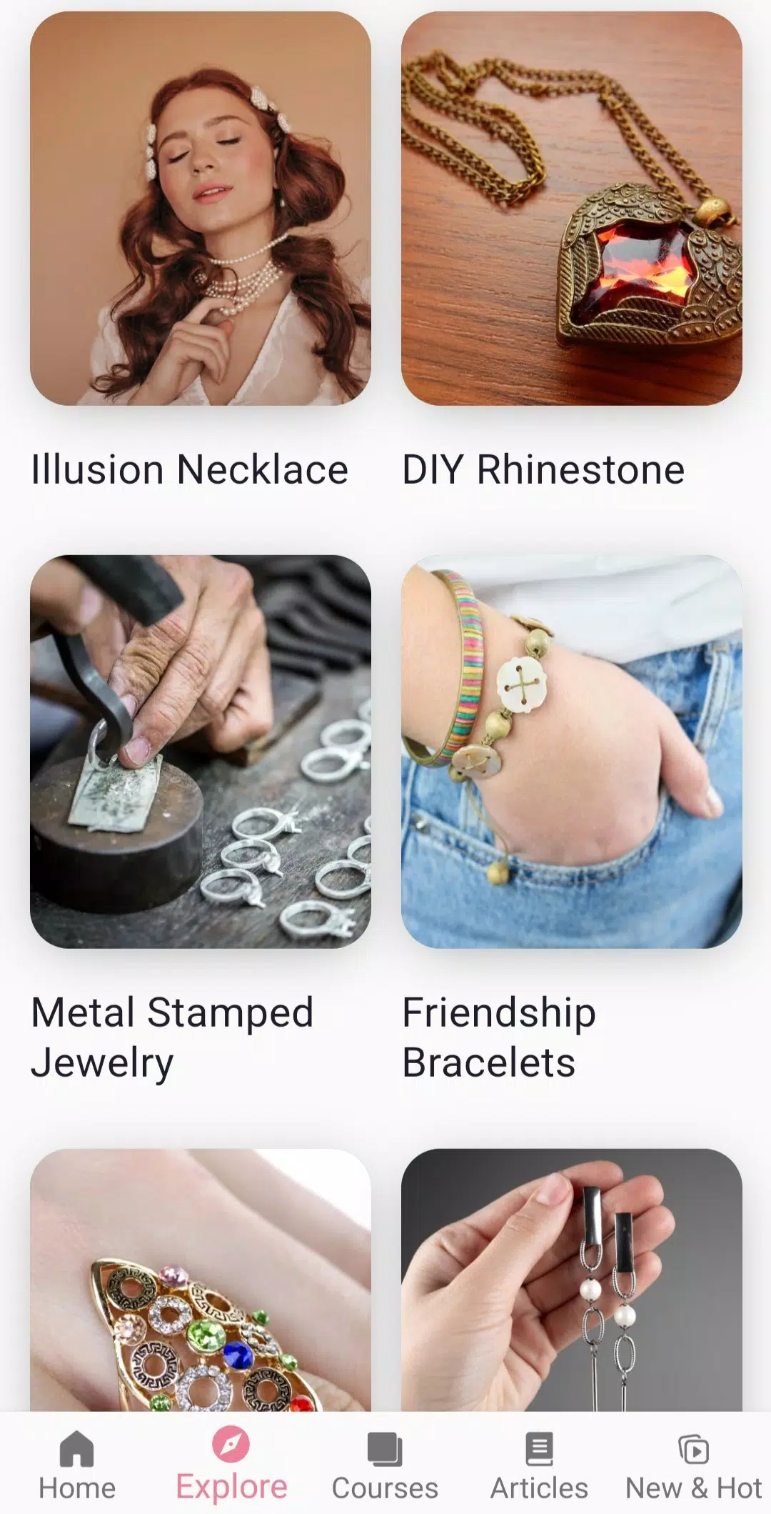 DIY Jewelry Making App Screenshot 4