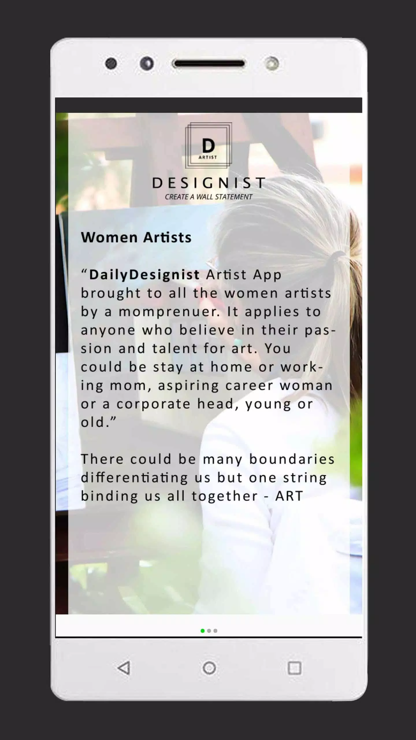 DailyDesignist Artists 스크린샷 1