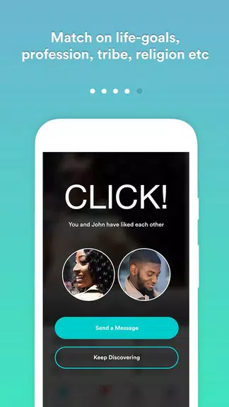Africlick - African Black Dating & Networking App應用截圖第3張