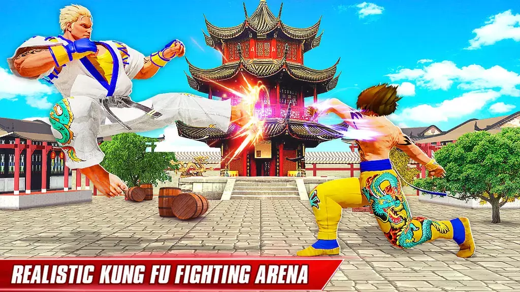 Karate Hero Kung Fu Fighting Schermafbeelding 3