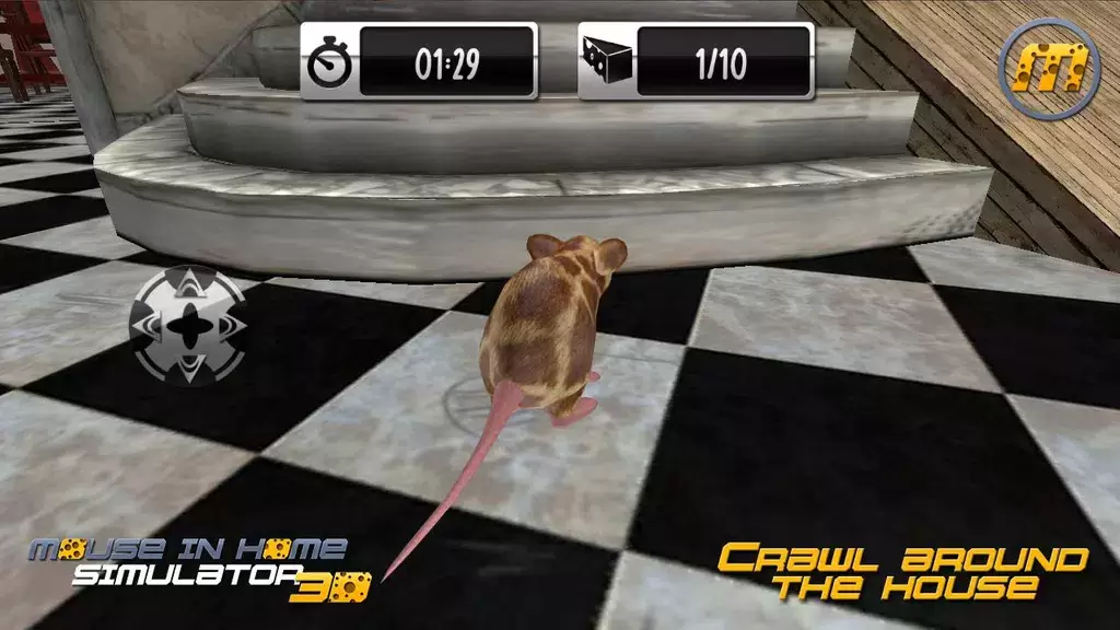 Mouse in Home Simulator 3D Schermafbeelding 3