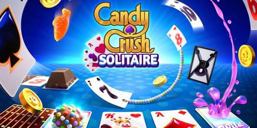 キャンディクラッシュソリティアは、キングの旗艦フランチャイズの甘いダスティングをクラシックカードゲームに追加します
