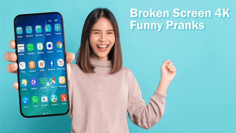 Broken Screen 4K Pranks Funny Screenshot 4