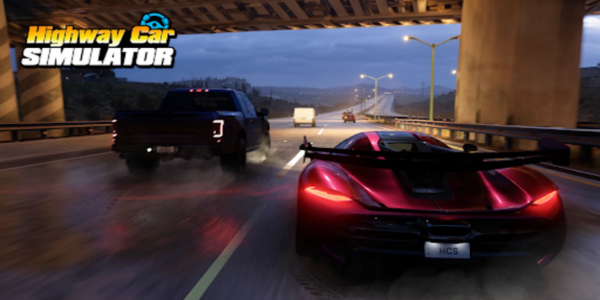 Highway Traffic Car Simulator Tangkapan skrin 3