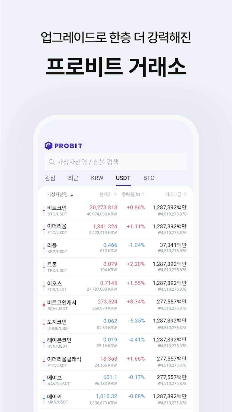 ProBit Korea Schermafbeelding 2