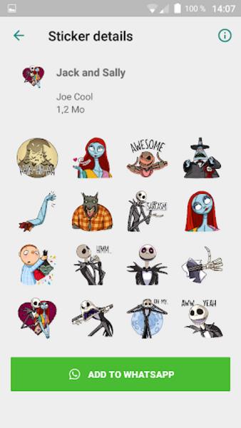 SpookyStickers Captura de pantalla 2