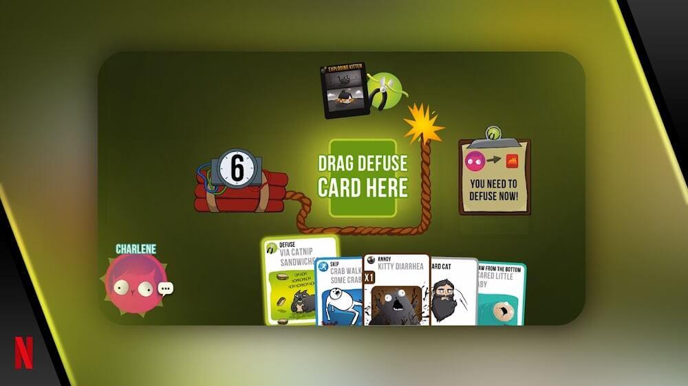 Exploding Kittens スクリーンショット 3