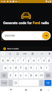 Ford radio code generator Captura de pantalla 2