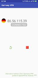 Germany VPN-Plugin for OpenVPN स्क्रीनशॉट 2