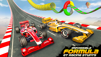 Formula Car Racing: Mega Ramp Скриншот 1