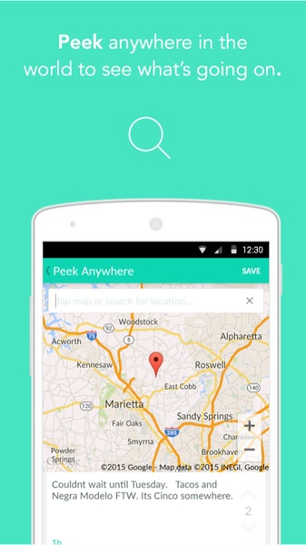 Yik Yak Screenshot 1